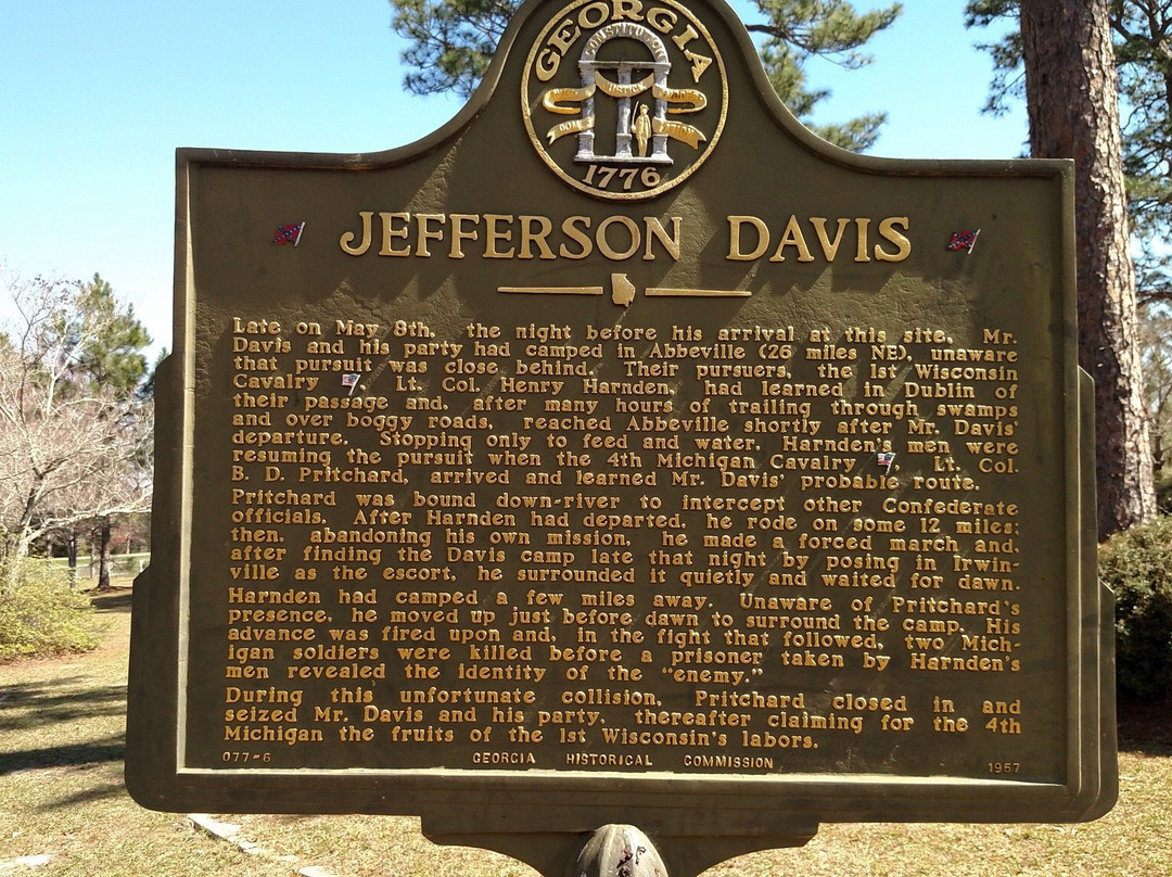 Jefferson Davis Memorial Park-Fitzgerald必去景点