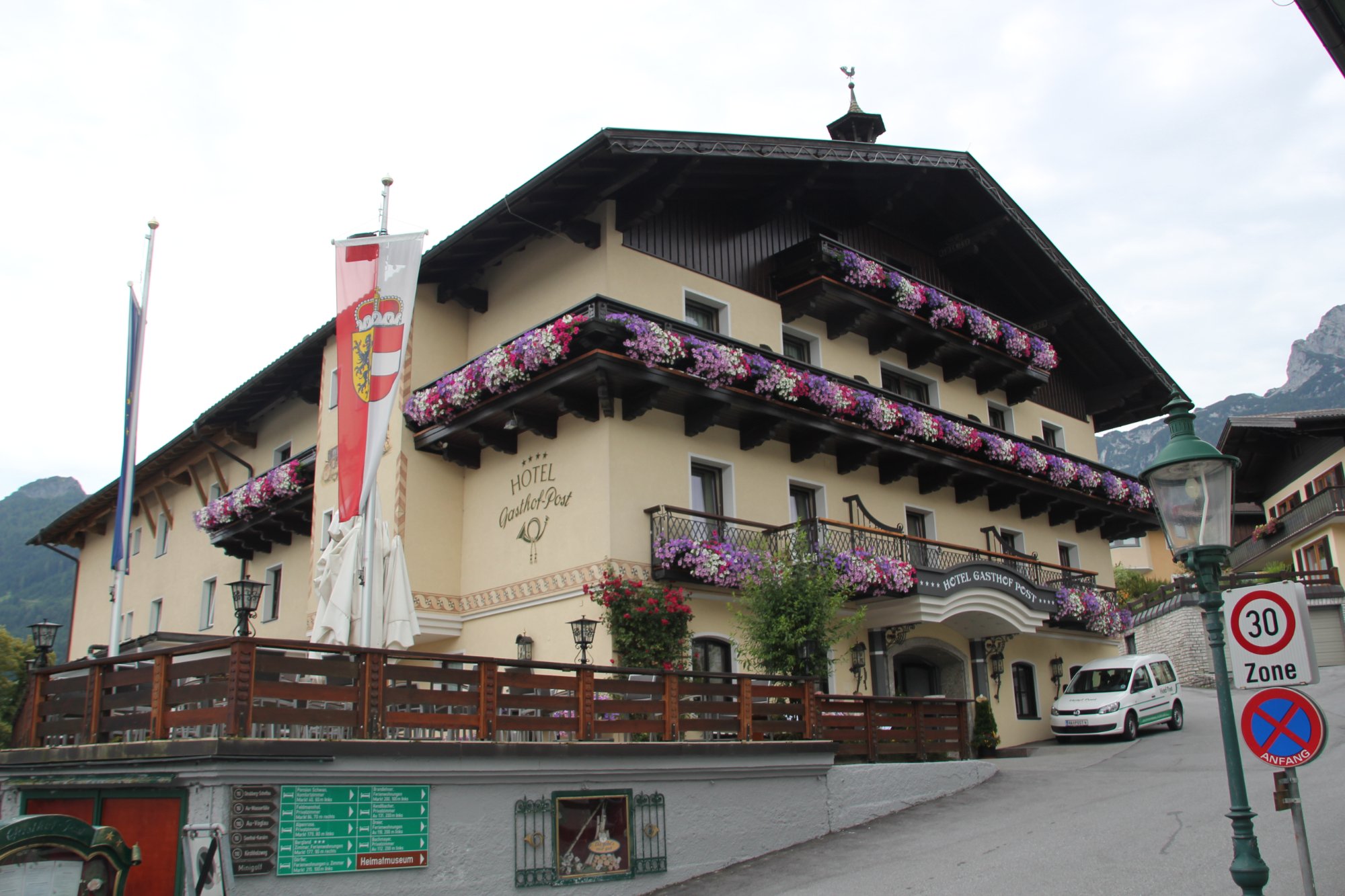 Hotel Post Abtenau-浴室