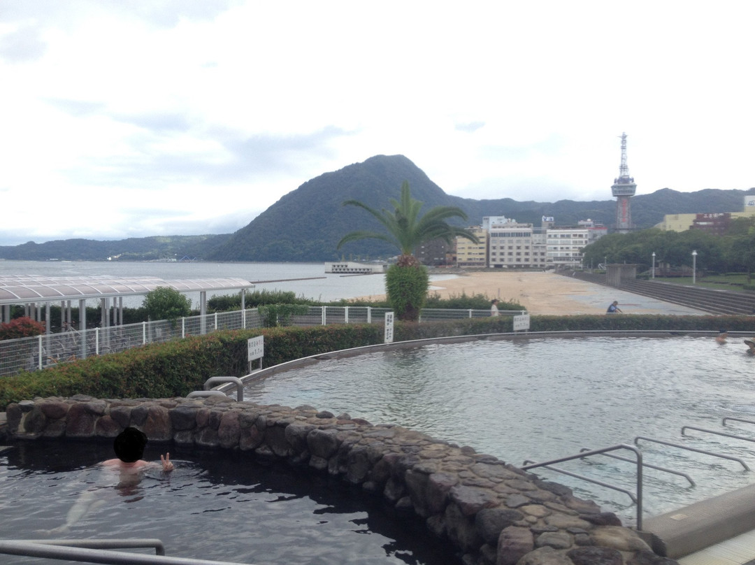 Kitahama Hotspring (Termas)-别府市必去景点