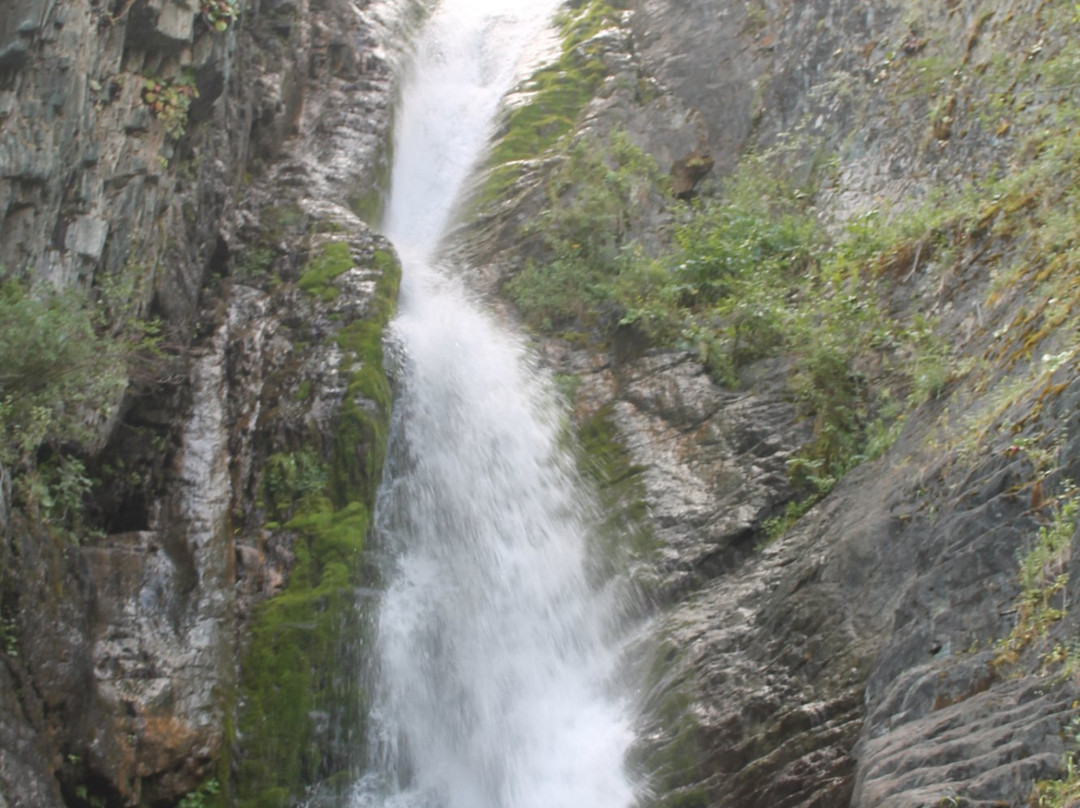 Waterfall on the River Verkh Karasu