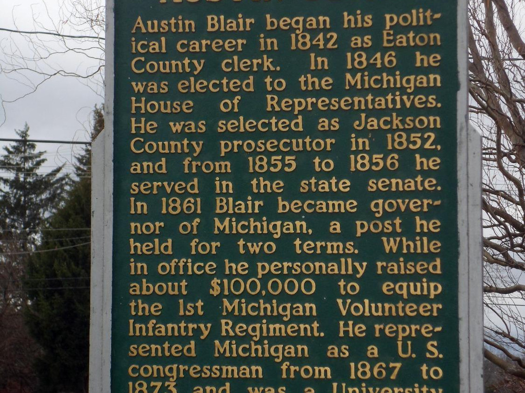 Austin Blair Historical Marker景点图片