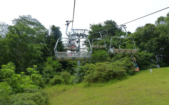 圣淘沙天际线斜坡滑车-圣淘沙岛必去景点