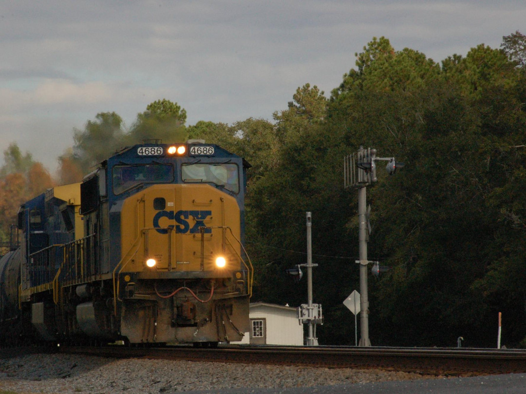 Folkston Funnel Train Viewing Platform-Folkston必去景点