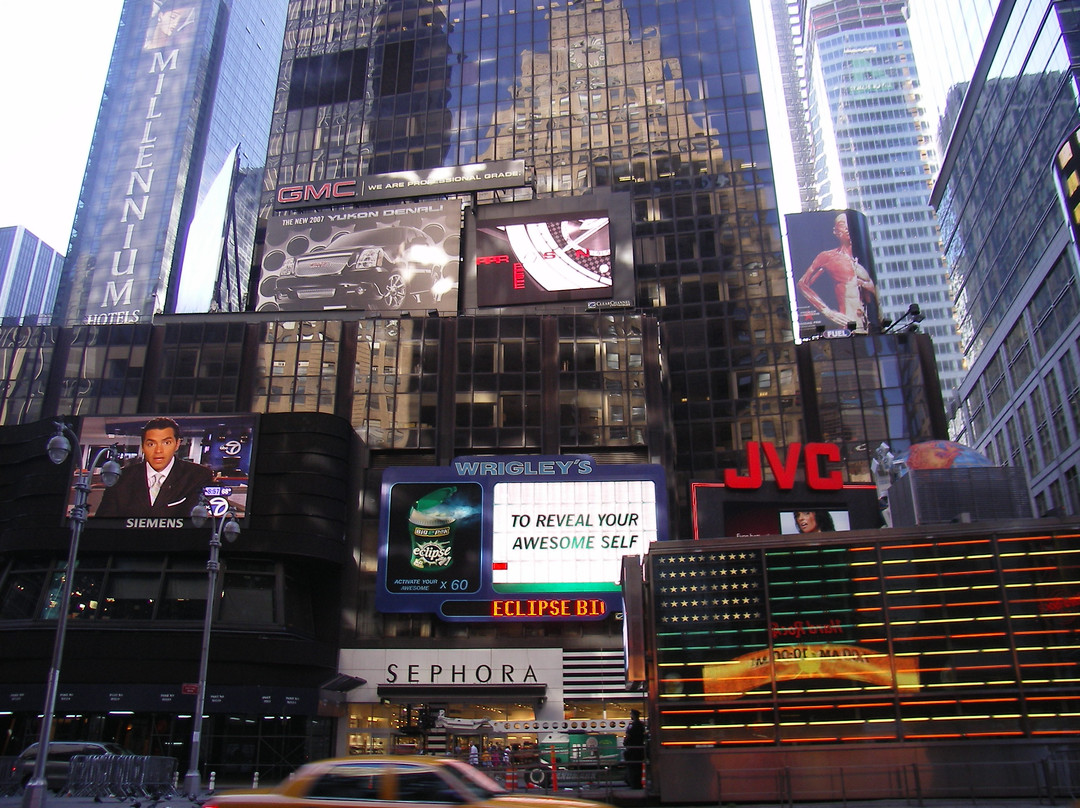 时代广场-纽约市必去景点