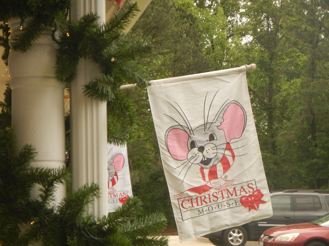 Christmas Mouse-威廉斯堡必去景点