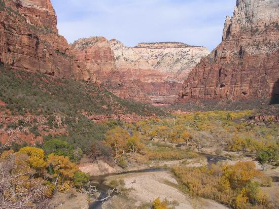 宰恩峡谷风景走廊-锡安国家公园必去景点