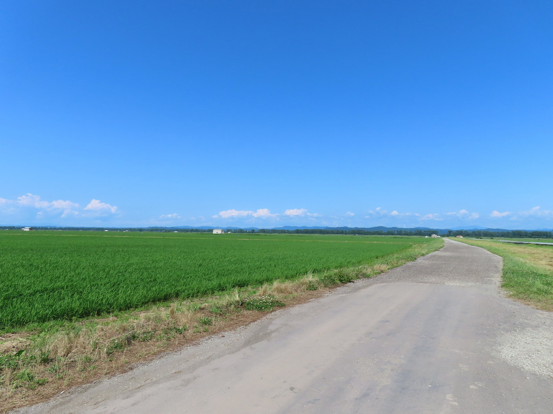 The monument of latitude-longitude confluens-大泻村必去景点