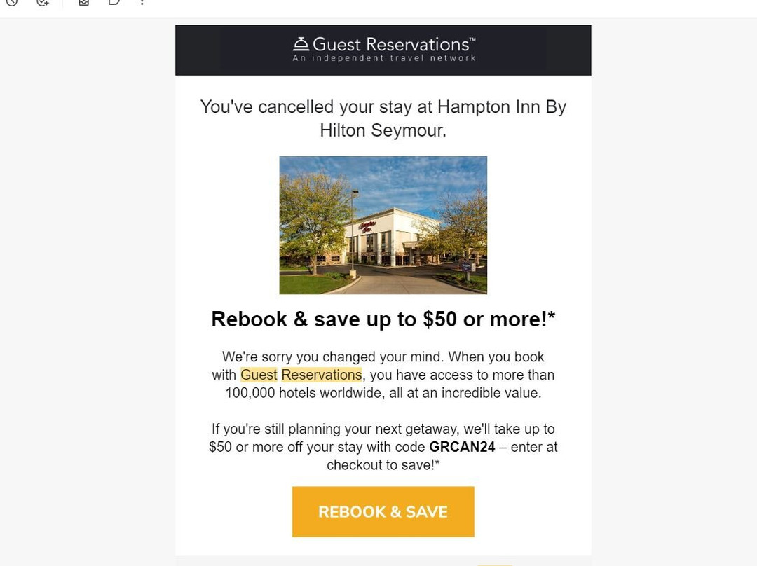 Hampton Inn Seymour主图