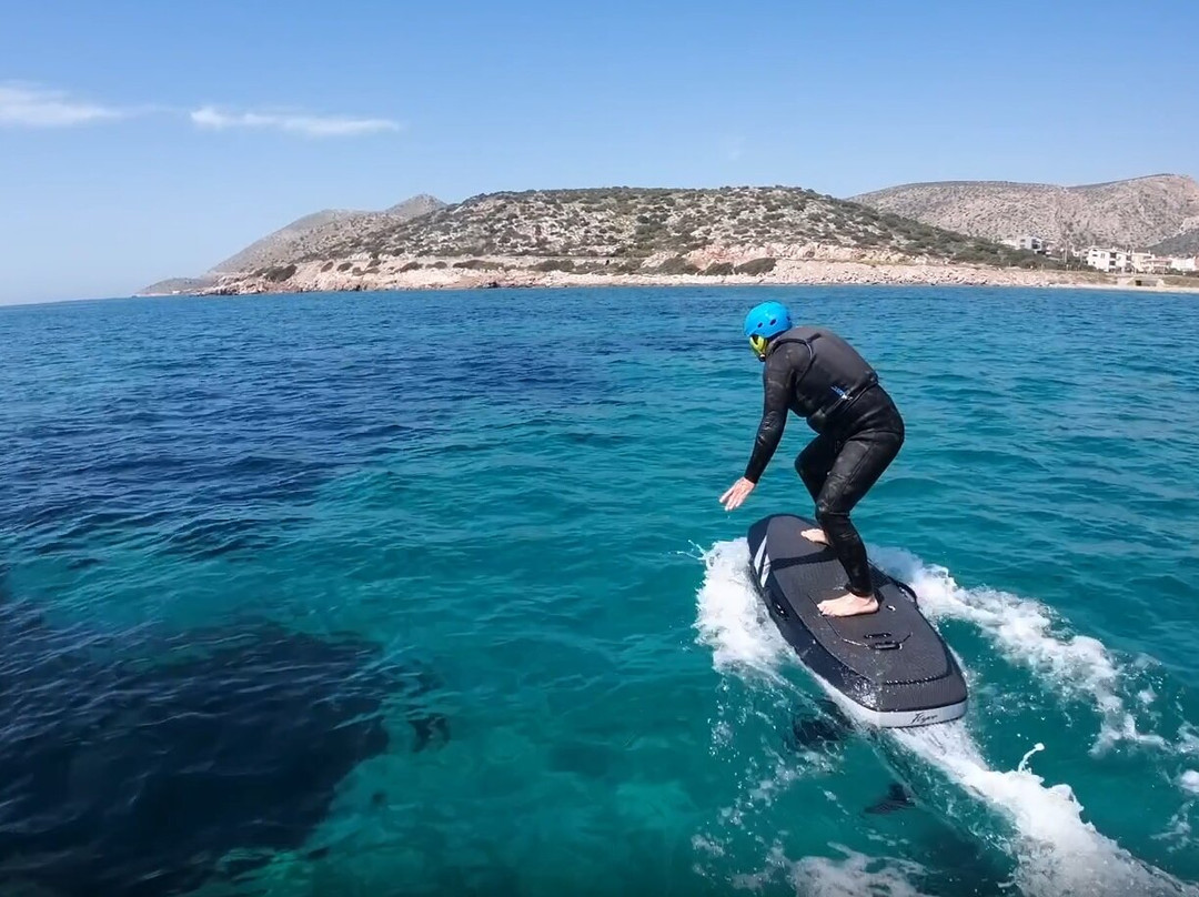 Efoil and water sports on Athens景点图片