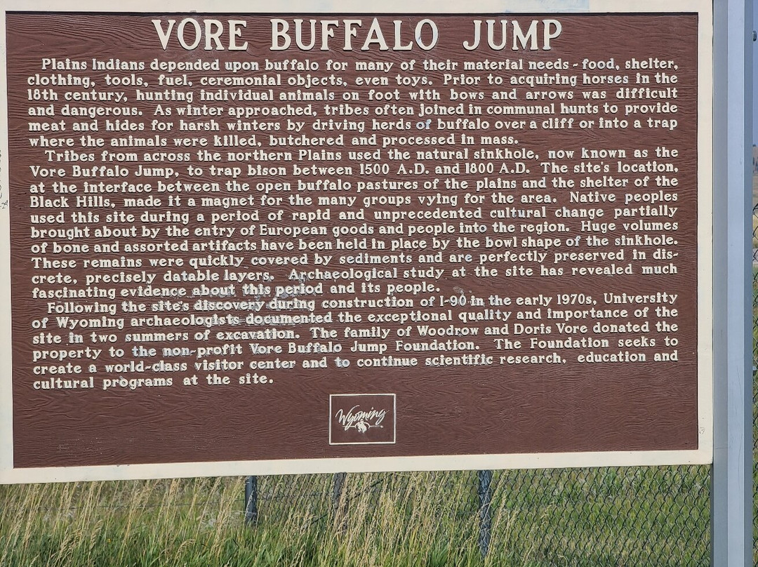 Vore Buffalo Jump-Beulah必去景点