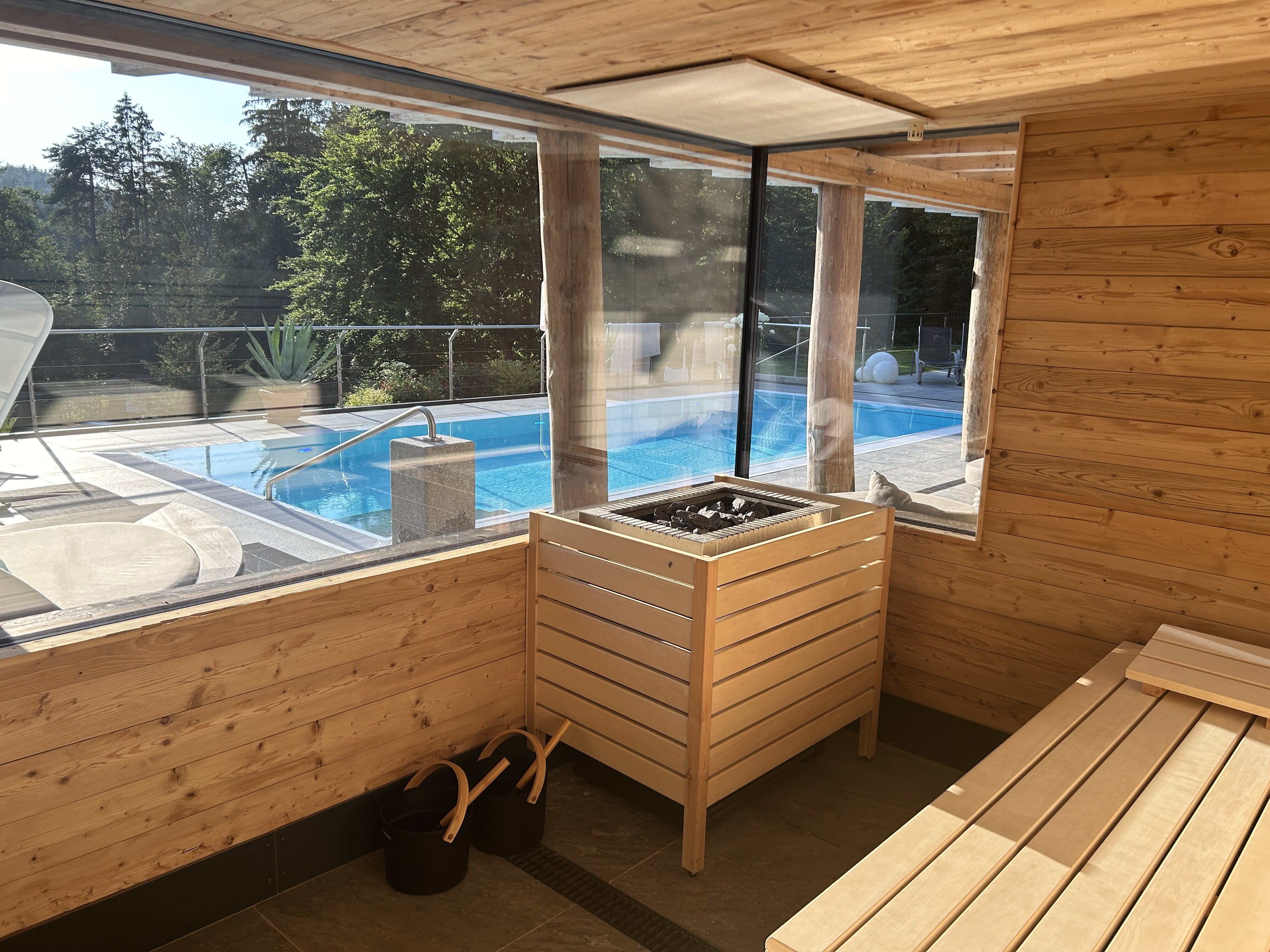 Hotel Seehof Tauer-泳池