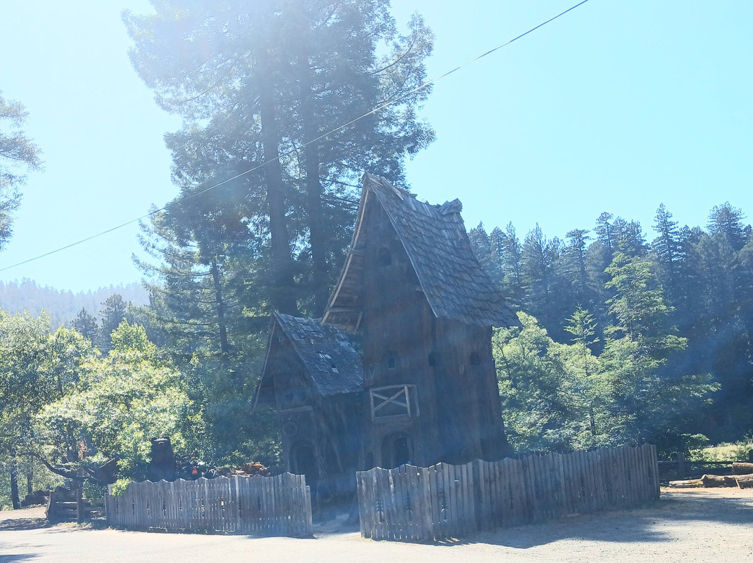 Shrine Drive-Through Tree-Myers Flat必去景点