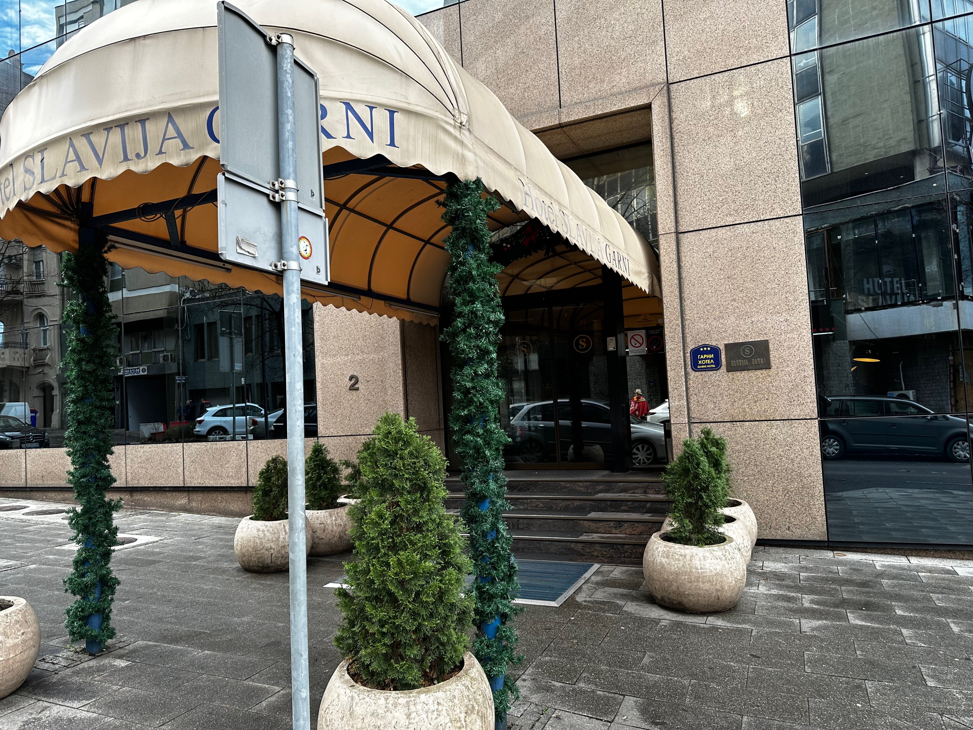 Hotel Slavija Garni-浴室