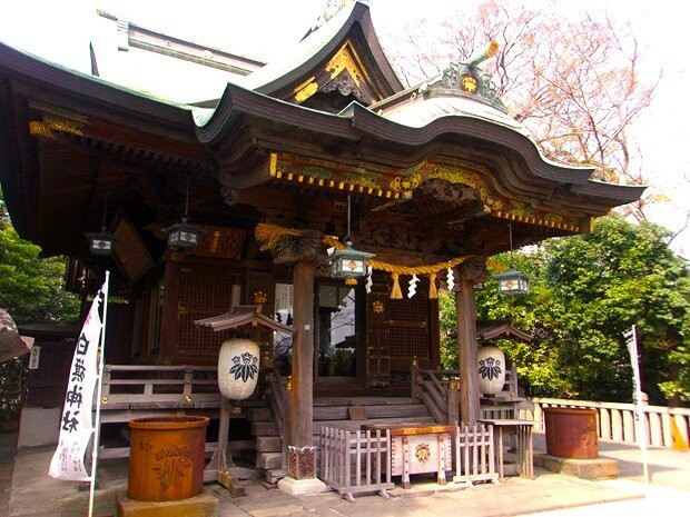 Shirahata Shrine-藤泽市必去景点