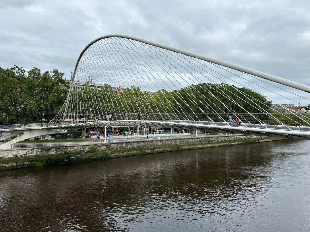 Puente Zubizuri-毕尔巴鄂必去景点
