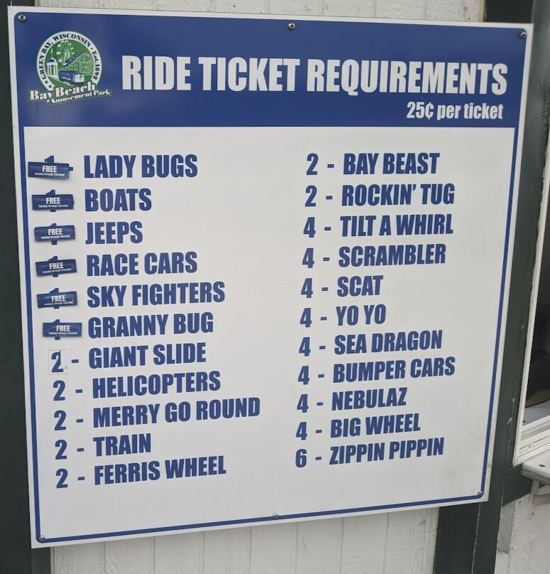 Bay Beach Amusement Park-格林贝必去景点