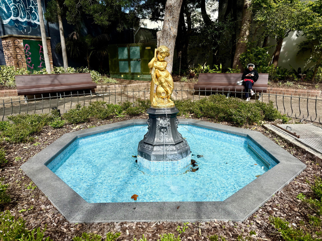 Boy With Paddle Fountain