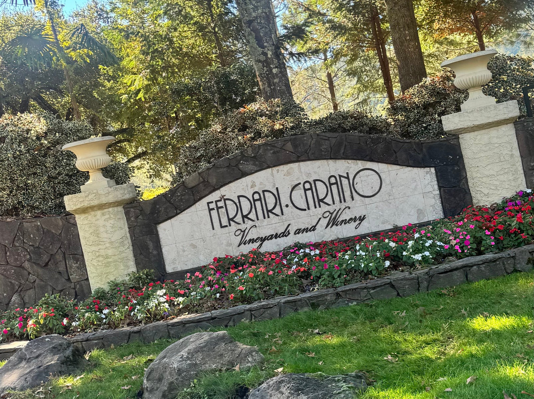 Ferrari-Carano Winery-希尔兹堡必去景点