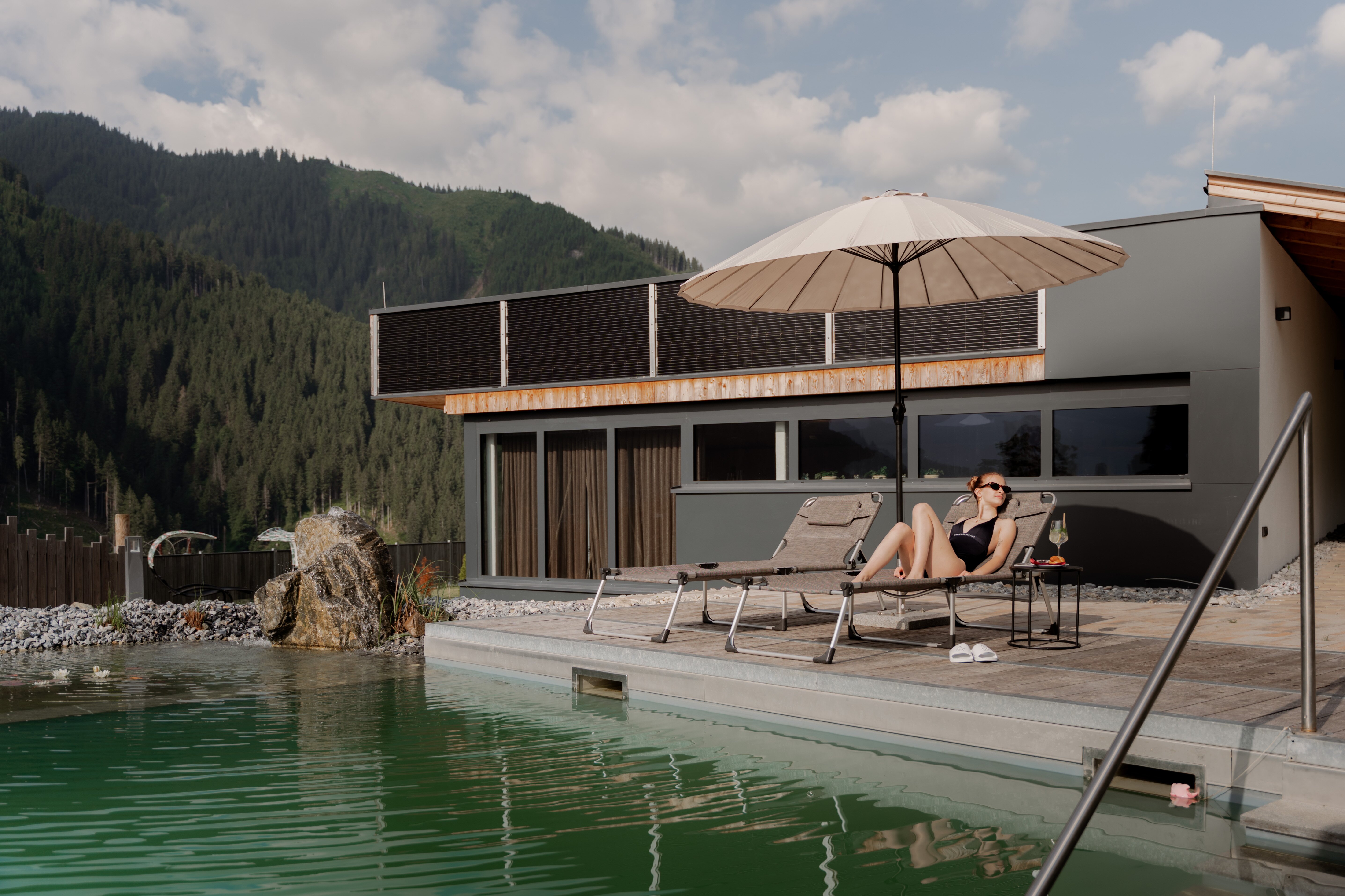 Hotel Brandgut-泳池