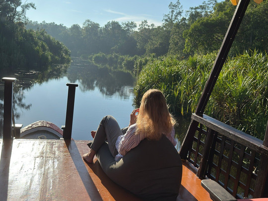 Orangutan Houseboat Tour-Kumai必去景点