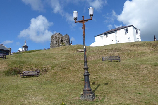 Tenby Castle-腾比必去景点