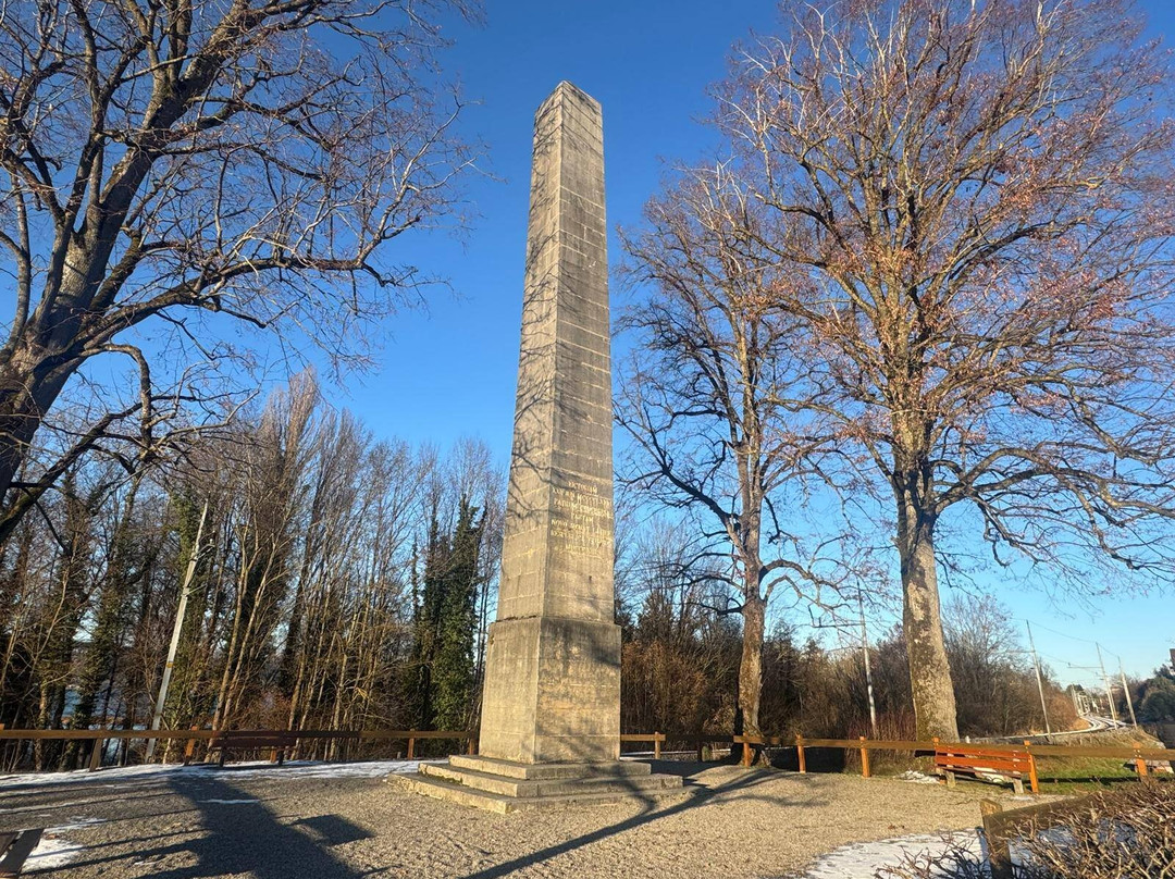 L’obélisque de la bataille légendaire de Morat (Murten)