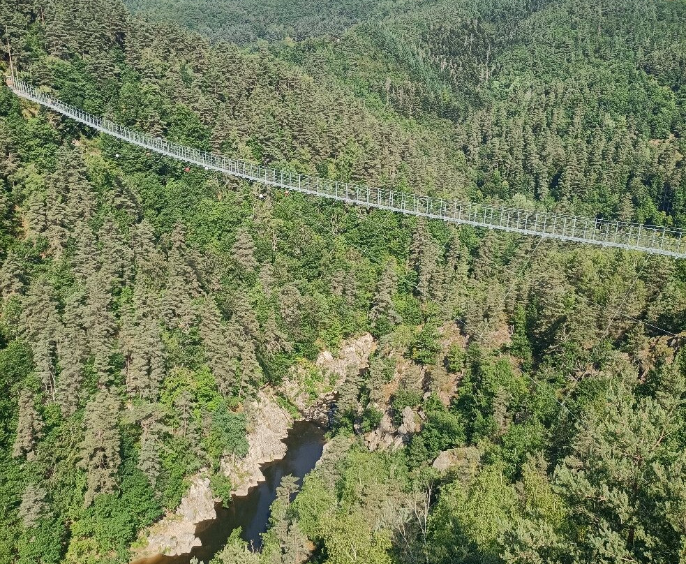 Passerelle Des Gorges Du Lignon-Saint-Maurice-de-Lignon必去景点