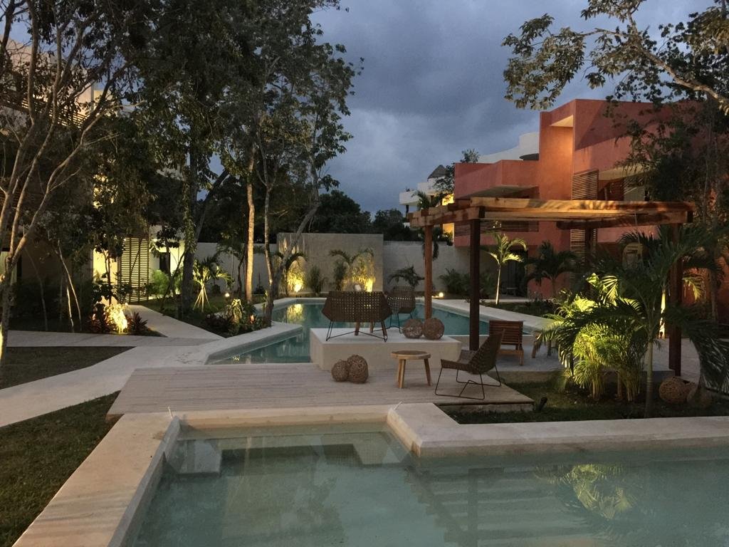 Hotel Panacea Tulum-泳池
