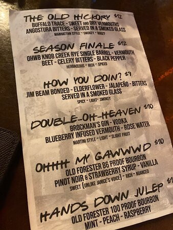 Old Hickory Whiskey Bar-彭萨科拉必去景点