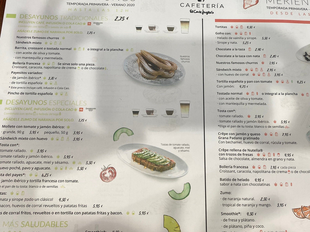 Cafetería El Corte Inglés, El Ejido