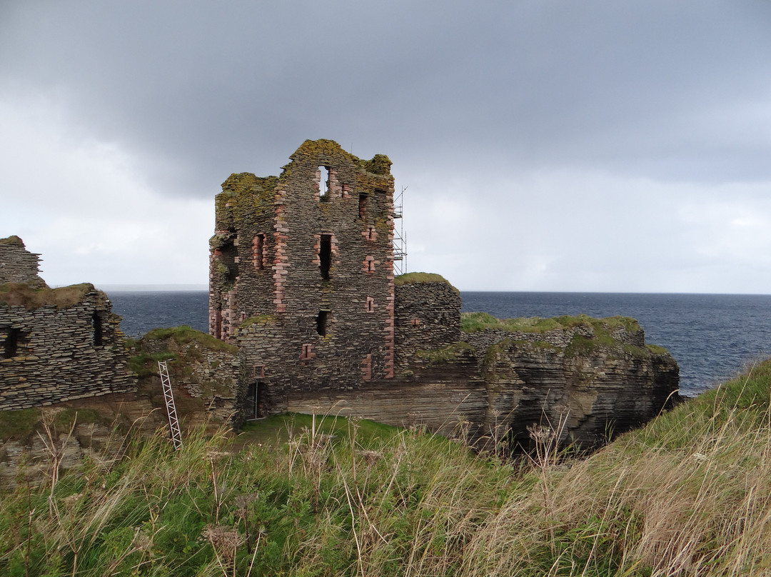 Castle Sinclair Girnigoe景点图片