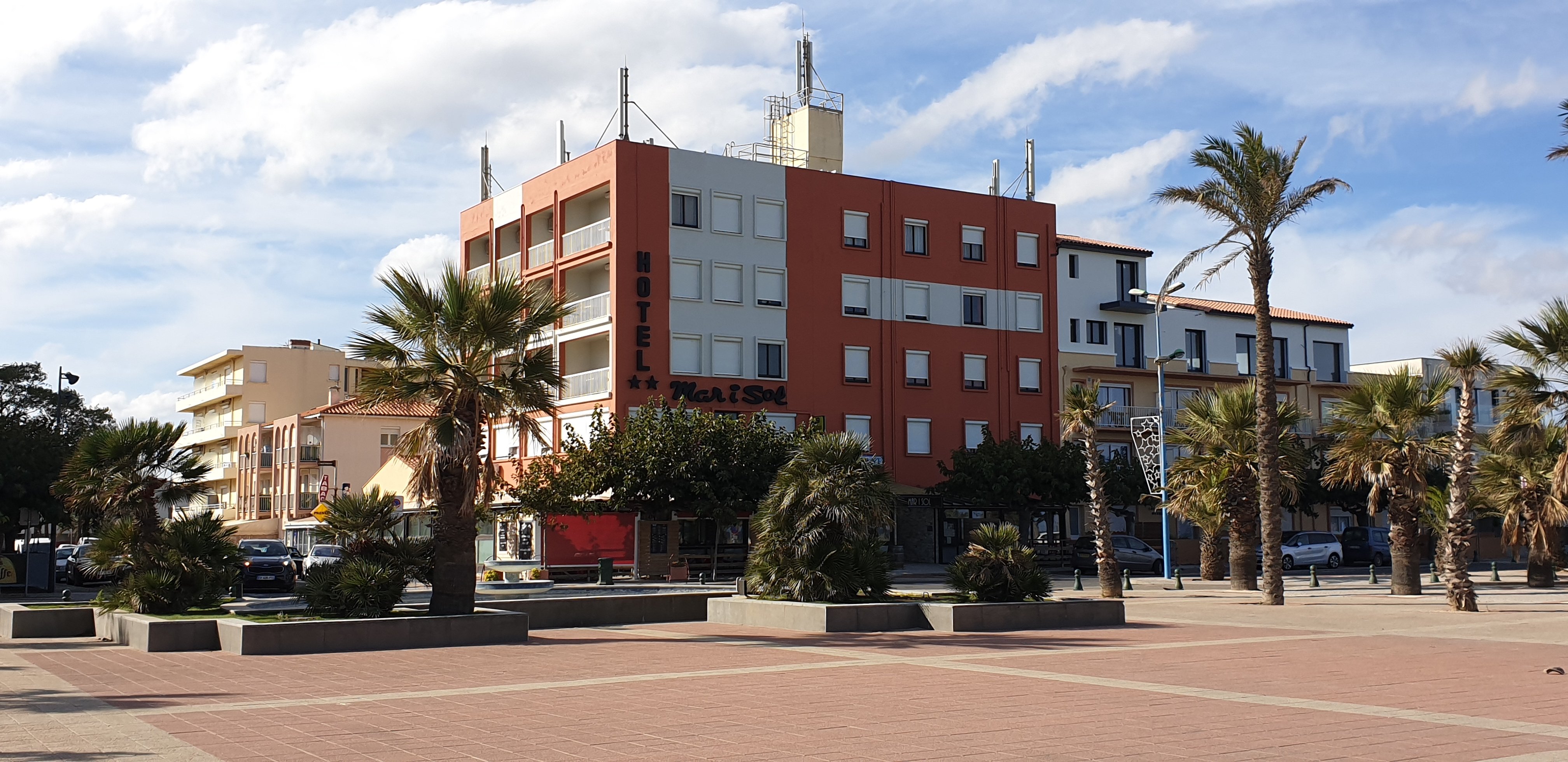 Logis Hôtel Mar I Sol-浴室