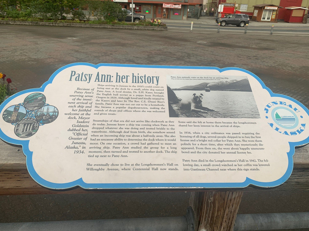 Statue of Patsy Ann, the Dog-朱诺必去景点