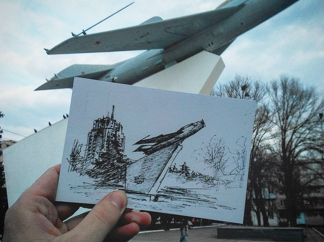 Mig-19 Monument-Tiraspol必去景点