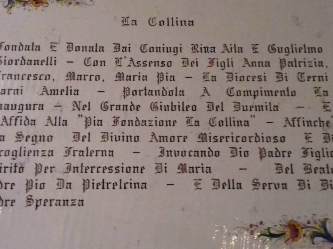 La Collina Di Collevalenza Country House主图