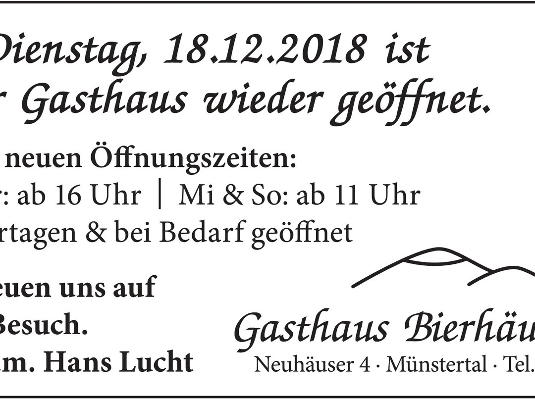 Gasthaus Bierhäusle主图