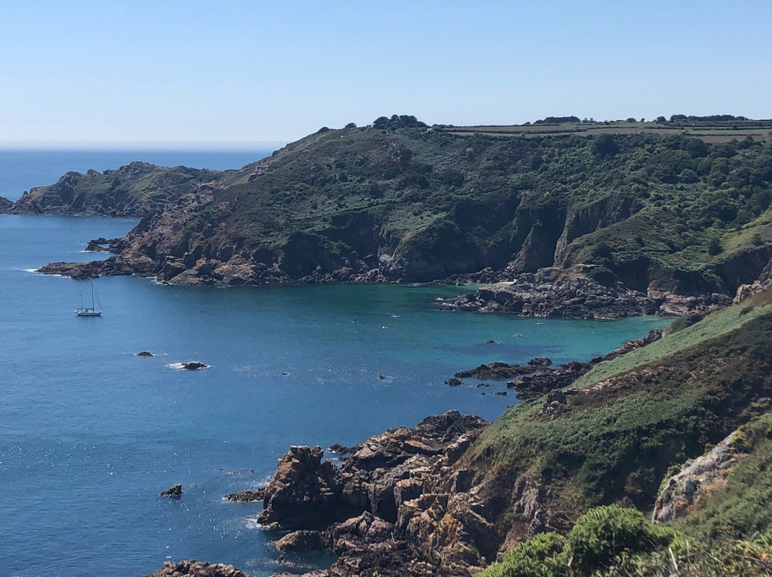 Moulin Huet Bay-St Martin必去景点