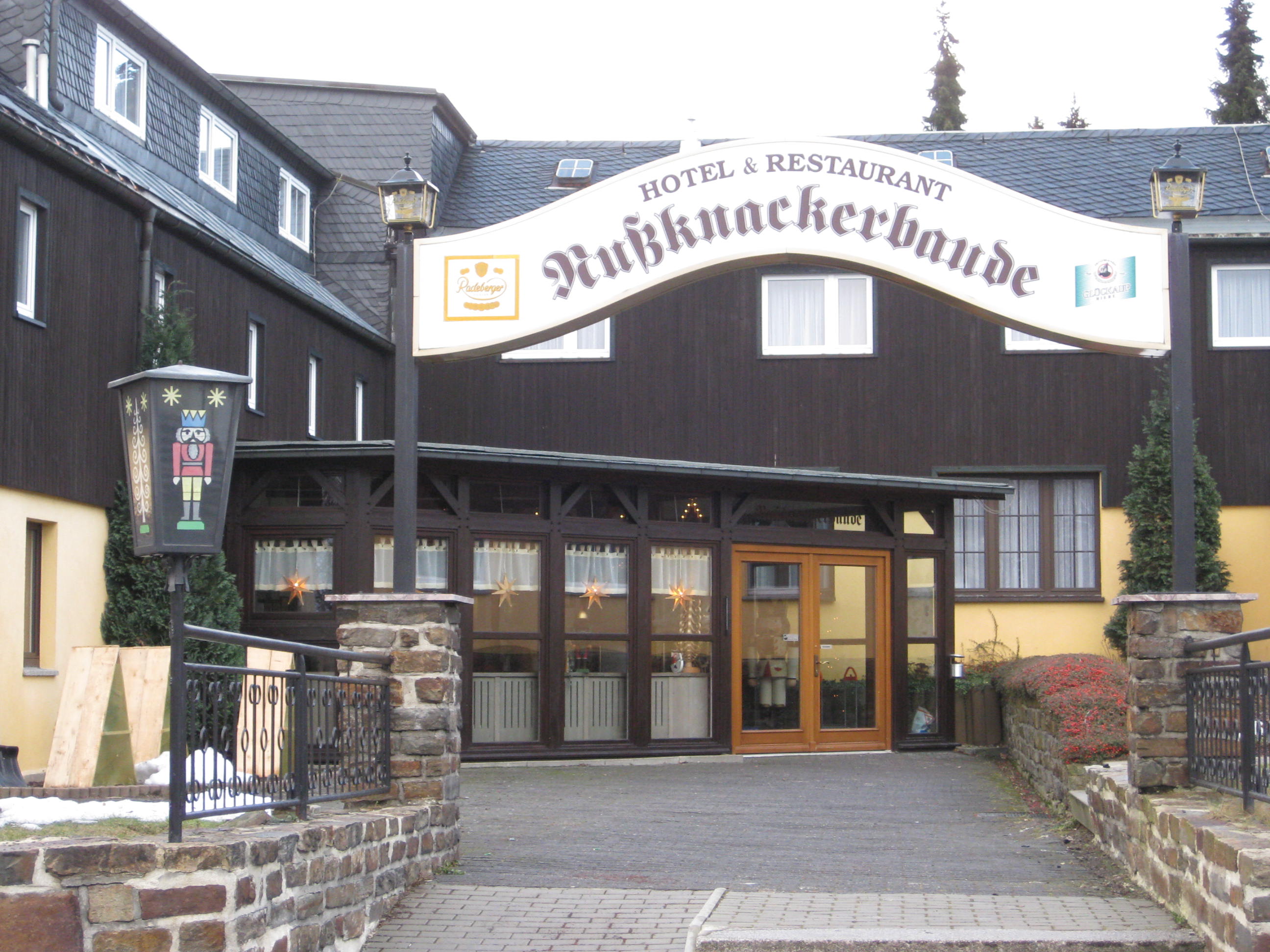 Hotel Nussknackerbaude-浴室