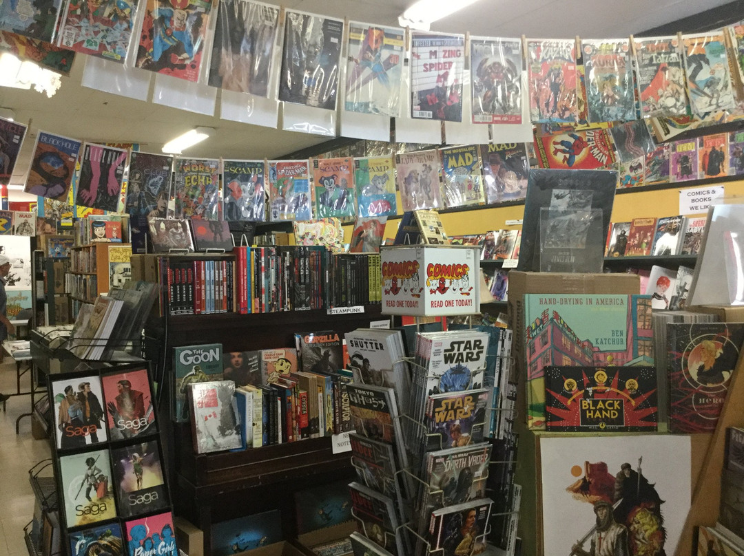 Legends Comics & Books-维多利亚必去景点