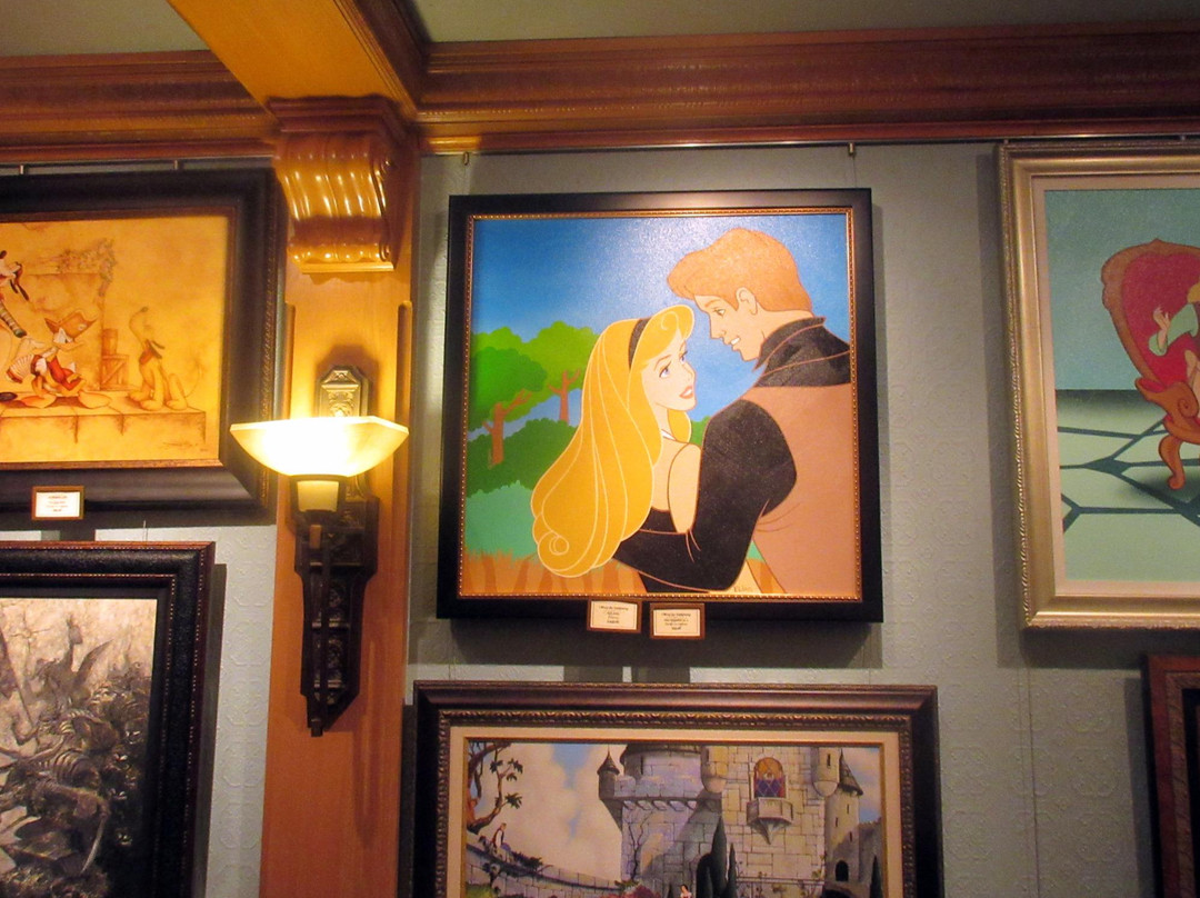 The Disney Gallery-阿纳海姆必去景点