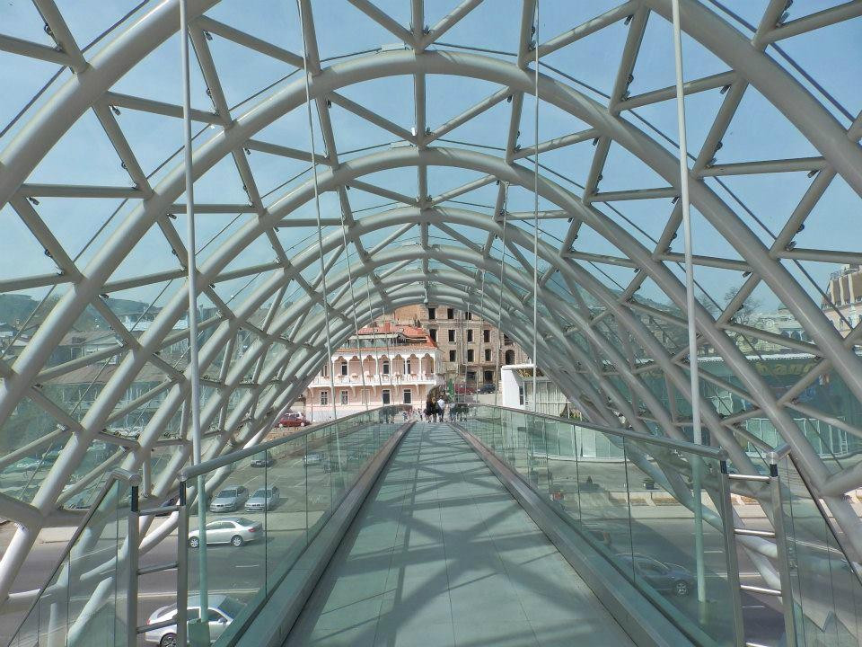 The Bridge of Peace-第比利斯必去景点