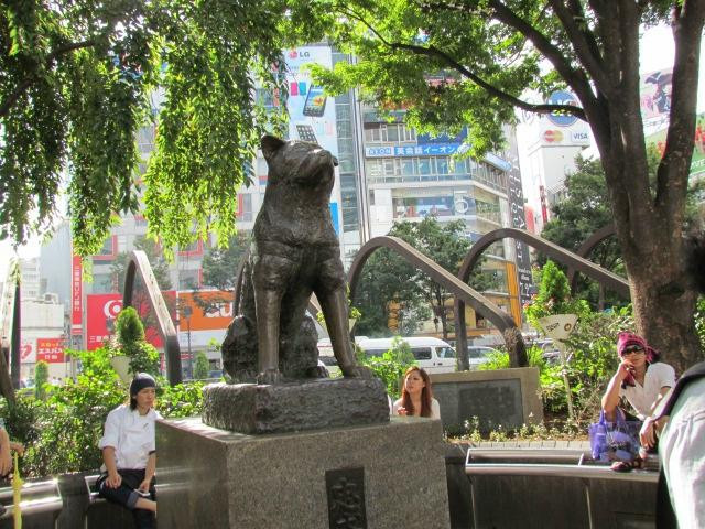 忠犬八公像-涩谷区必去景点