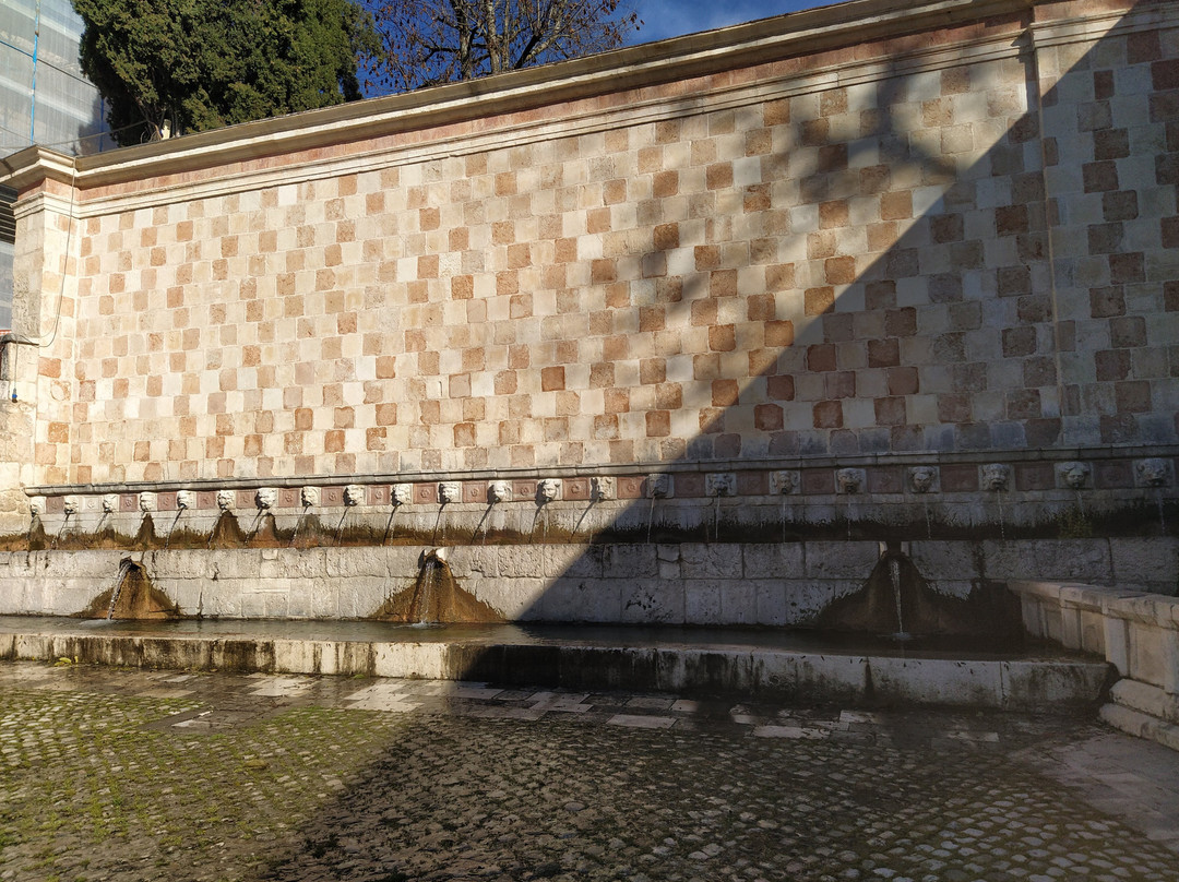 Fontana delle 99 cannelle景点图片