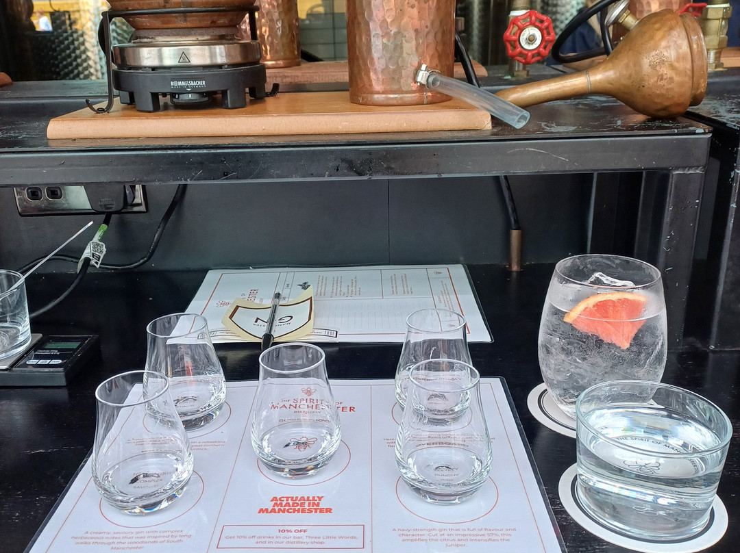 The Spirit of Manchester Distillery-曼彻斯特必去景点