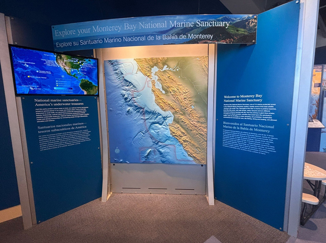 Monterey Bay National Marine Sanctuary Exploration Center-圣克鲁斯必去景点