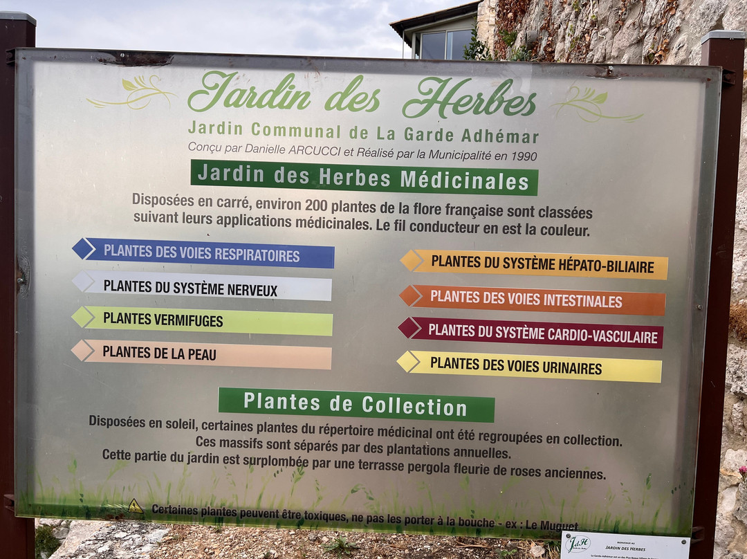 Jardin des Herbes-La Garde-Adhemar必去景点