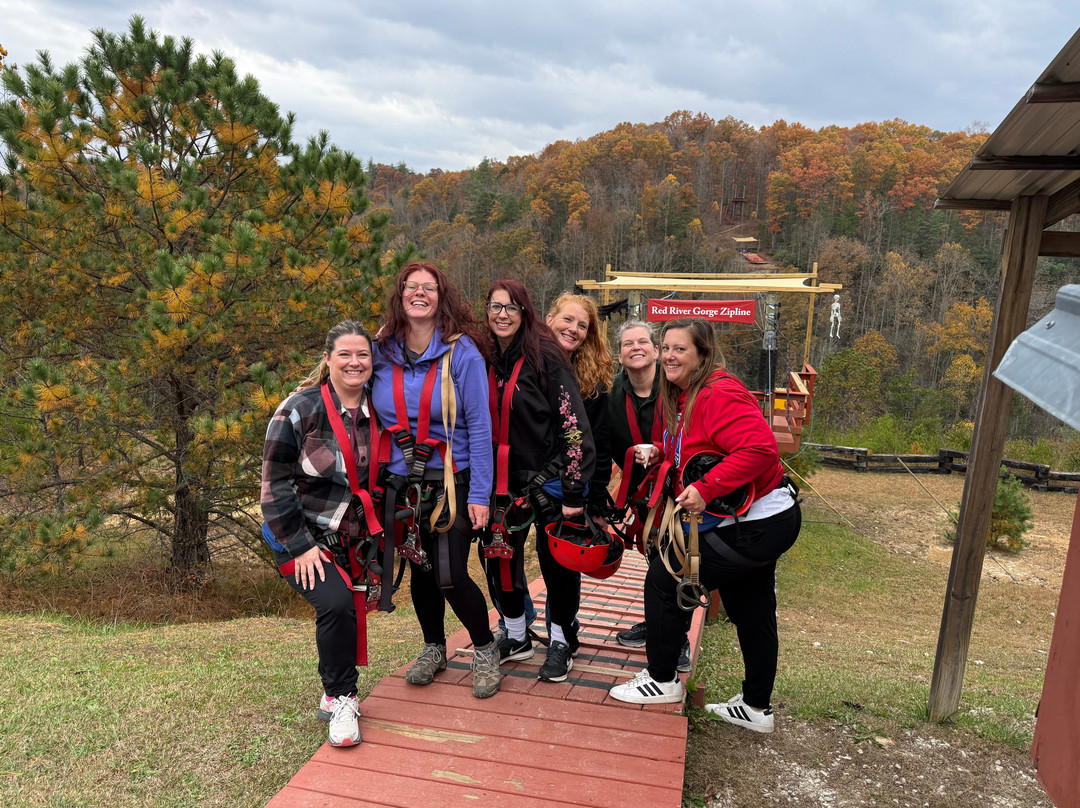 Red River Gorge Zipline-Campton必去景点