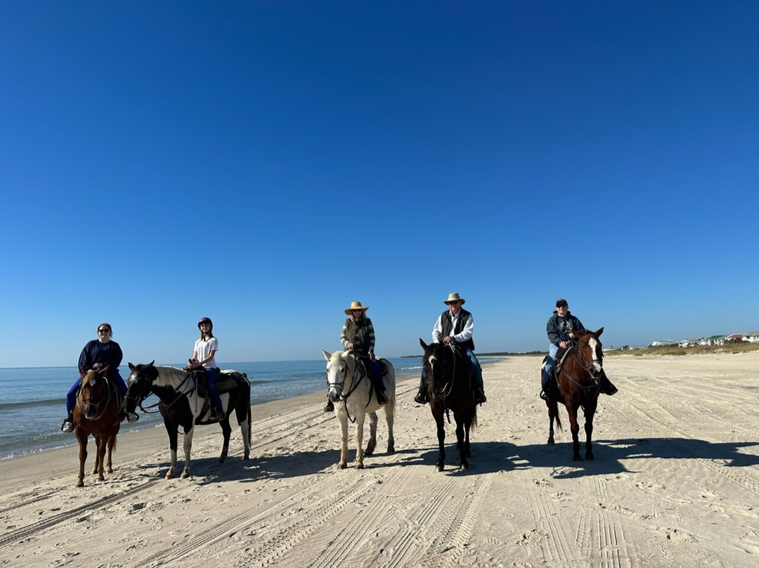 Broke A Toe Horseback Riding on the Beach-Cape San Blas必去景点