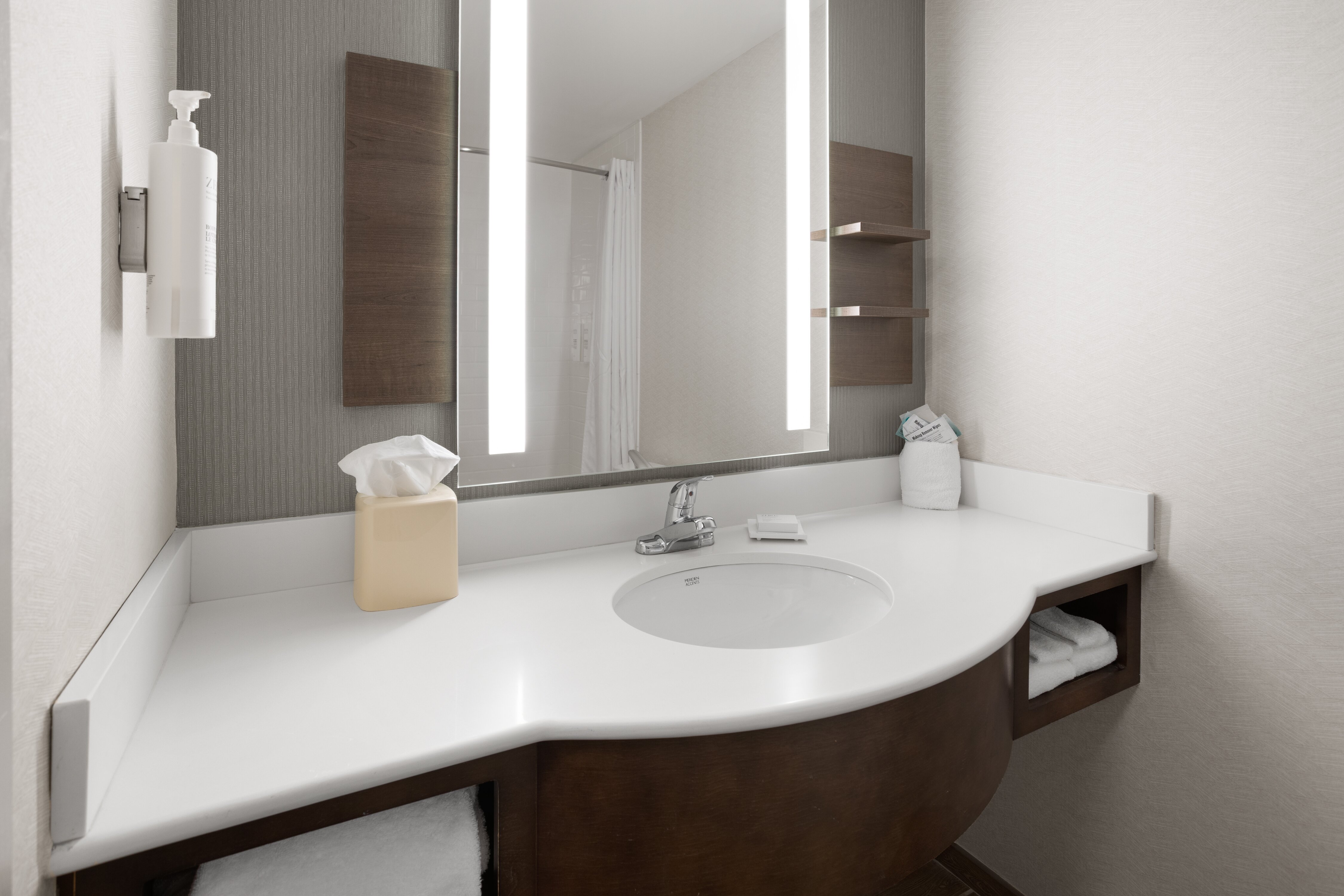 州立大学希尔顿花园旅馆-浴室