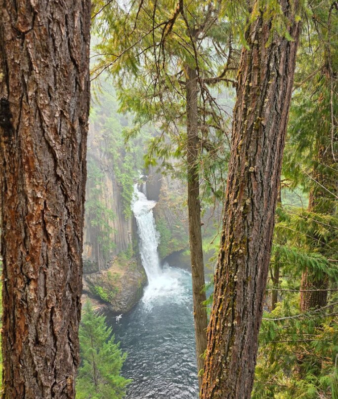 Toketee Falls-火山湖国家公园必去景点